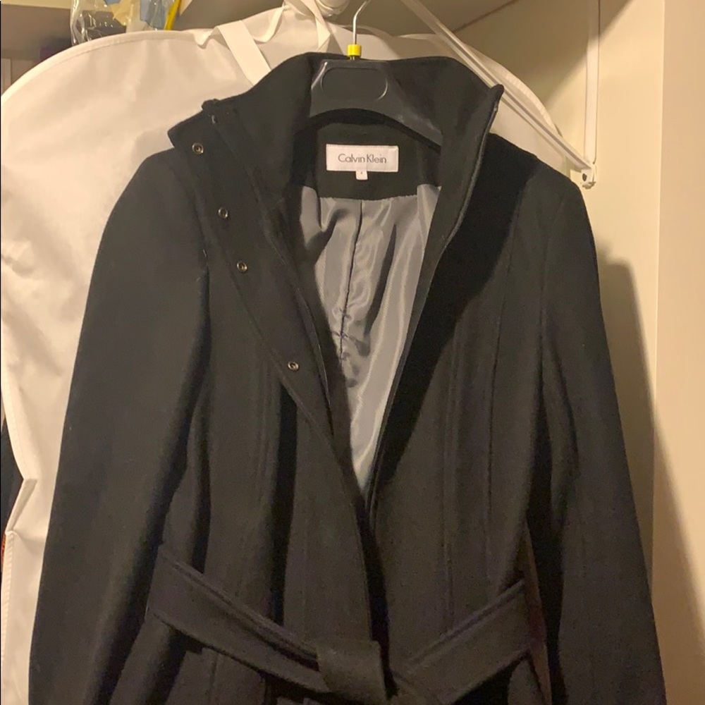 Black Pleated Coat - image 6